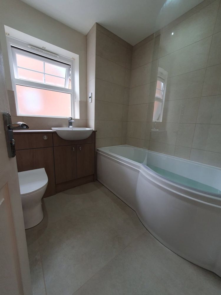 Professional bathroom tiling in Derby
